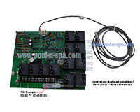 Balboa 50162 Circuit Board 6U2 and 624, Jacuzzi, Sundance 6500-528