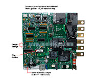 Balboa 51043 Circuit Board C11G0R1(x), Cal Spa