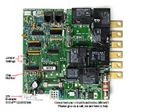 Balboa 51114 Circuit Board SLCVR1(x), Dimension One 1560-90