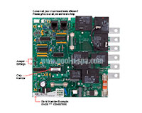 Balboa 51428 Circuit Board H276R1(x), Jacuzzi, Whirlpool