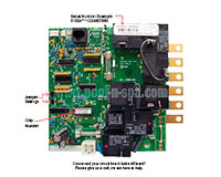 Balboa 51504 Circuit Board RCRTNLR2(x), Marquis Spa 600-6256
