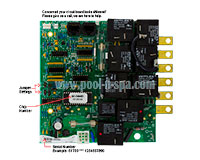 Balboa 51799 Circuit Board BULF40R2(x), Bullfrog Spas 65-1030