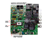 Balboa 51988 Circuit Board C2001R2(x), Cal Spa ELE09100290