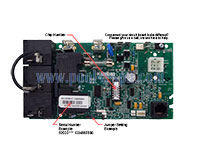 Balboa 52000 Circuit Board MAS25R1(x), Master Spas X800660