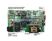 Balboa 52185 Circuit Board MAS400R1(x), Master Spas X801010