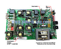 Balboa 52196 Circuit Board 2200R1(x), Cal Spa