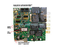Balboa 52299 Circuit Board CS5000R1(x)