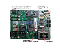 Balboa 52364 Circuit Board MAS425R1(x), Master Spas X801011