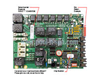 Balboa 52562 Circuit Board MAS560R1(x), Master Spas X801050