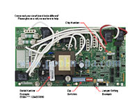 Balboa 53834 Circuit Board EL2000M3R2(x)