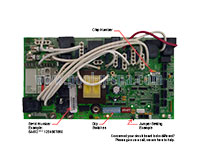 Balboa 54492 Circuit Board MS5000R1(x), Master Spas X801095