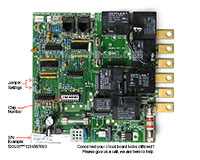 Balboa 51085 Circuit Board 70R1(x) Alt Repl, Coleman Spas 101-006