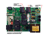 Balboa 52316 Circuit Board CAT75R1(x) Alt Repl, Catalina Spas 91-250