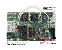 Balboa 52709 Circuit Board 135R1(x) Alt Replacement, Coleman Spas