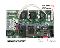 Balboa 52606 Circuit Board RHYTHMR1(x) Alt Replacement, Clearwater