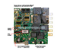 Cal Spa ELE09100209 Circuit Board C2105R1(x), Balboa