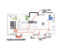 Cal Spa ELE09100400 Circuit Board VS300FHXR1(x)