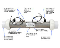 Balboa 58104 Heater, 4.0KW, M7, M3, VS, EL2000