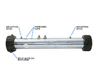 Therm Products C2550-1054TI-1 Heater, 5.5KW, Titanium, Acura, ACC