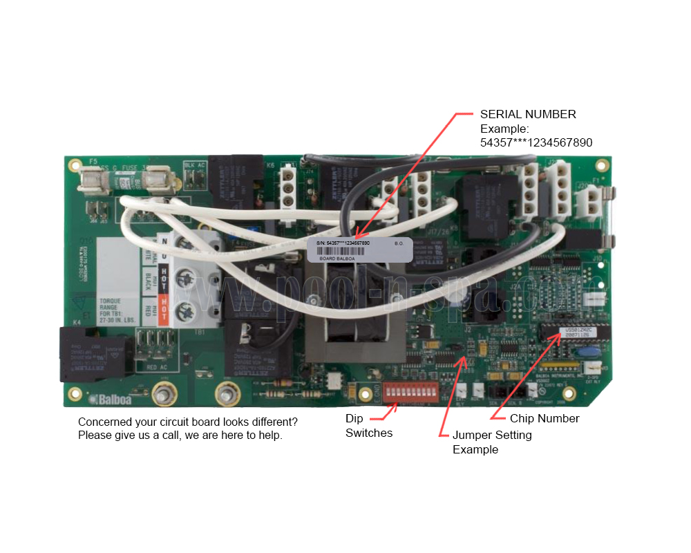 Balboa 54357 Circuit Board VS501ZR2(x) - Click Image to Close