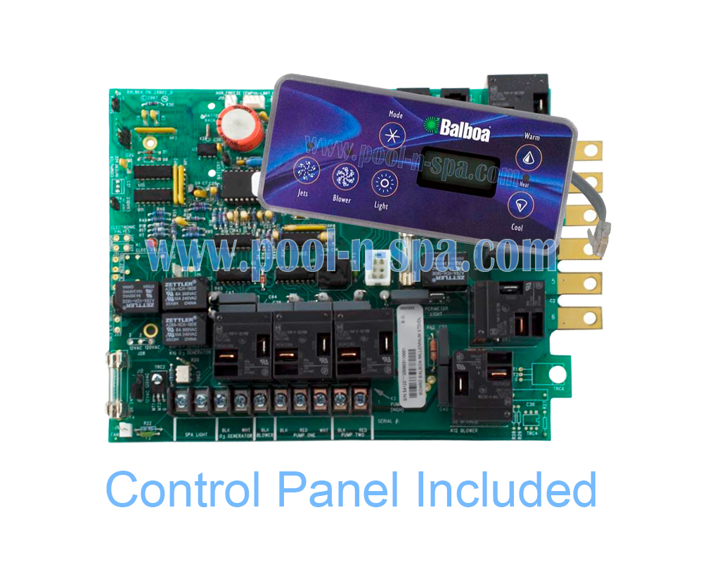 Balboa 51387 Circuit Board H100R1(x) Alt Rplc, (Std Panel), Hawkeye - Click Image to Close