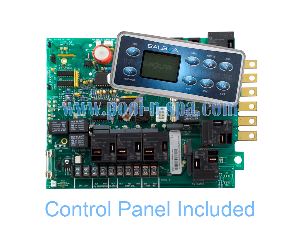 Balboa 50795 Circuit Board 701G9R1(x) Alt Repl, (Sep Jet Buttons) - Click Image to Close