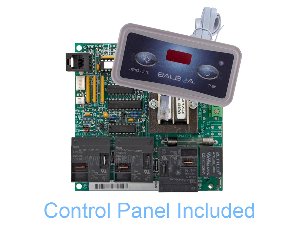 Balboa 52215 Circuit Board R742R1(x) Alt Replace, with Panel, Jacuzzi - Click Image to Close