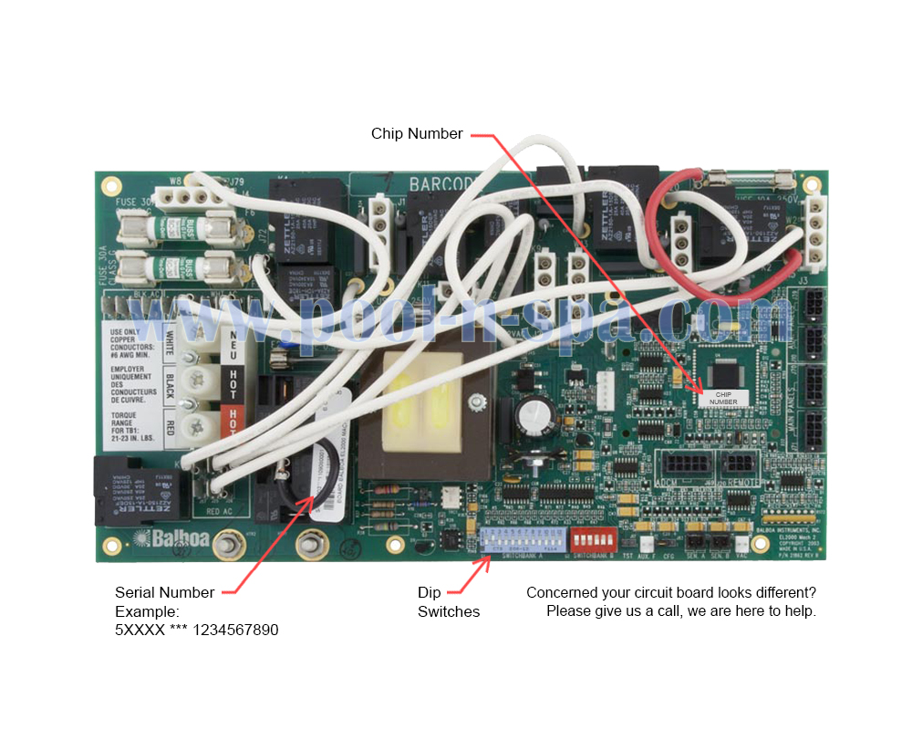 Balboa 52680 Circuit Board BF01R1(x) Alt Replacement, Bullfrog Spas - Click Image to Close