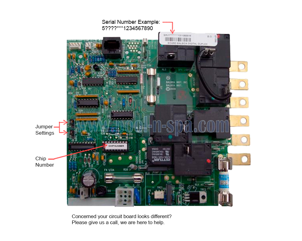 Cal Spa ELE09100060 Circuit Board C2000R1(x) Alt Repl, (Blower) - Click Image to Close