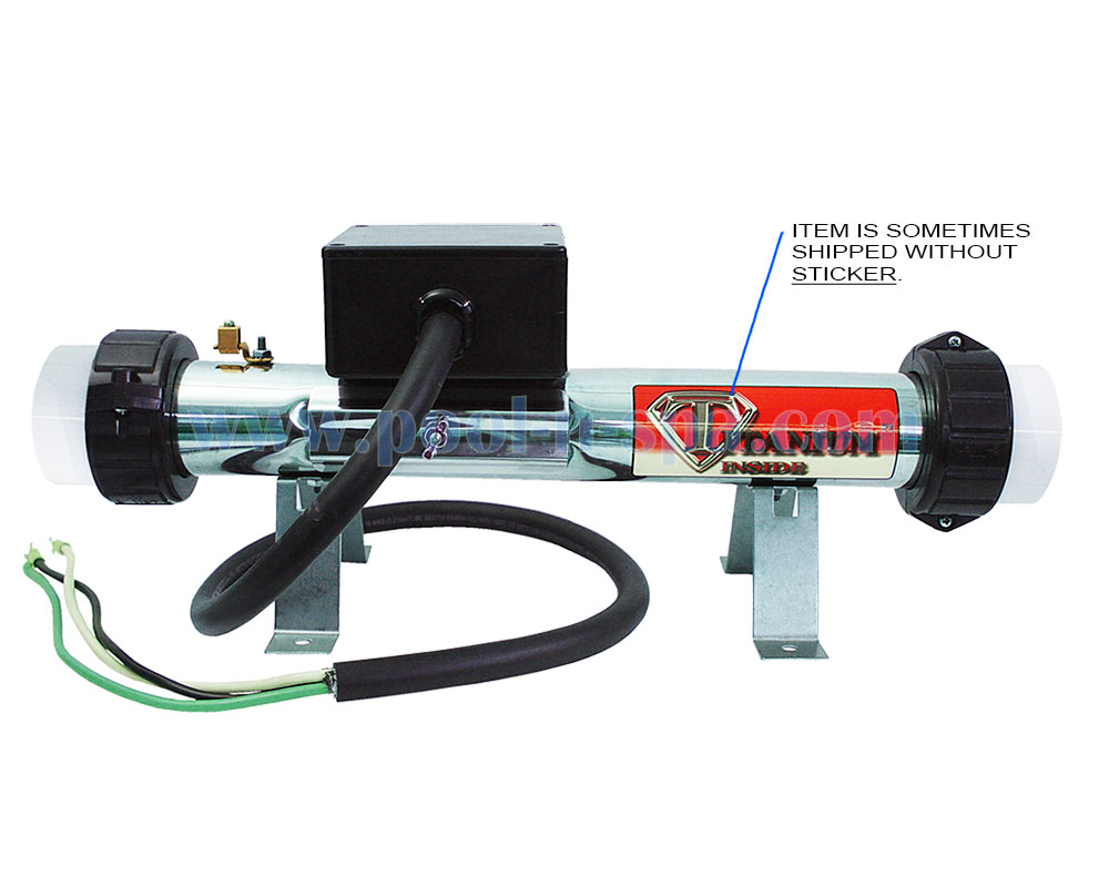 Jacuzzi 6500417 Heater, 5.5KW, Titanium, 48 Inch Cord