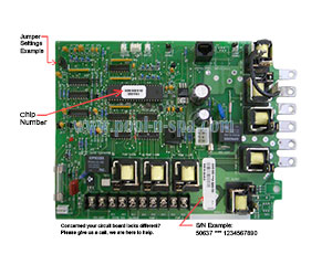 Balboa 50637 Circuit Board MOR100R1(x), Morgan Spas