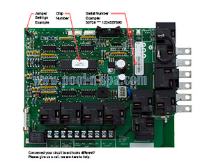 Balboa 50709 Circuit Board D1AR1(x), Dimension One 1560-75