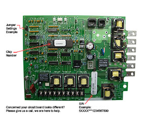 Balboa 51141 Circuit Board ZX2000R2(x), Beachcraft, Discovery