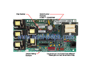 Balboa 51366 Circuit Board 9130PMR1(x), Caldera, Whirlpool