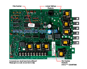 Balboa 51512 (971XR1(x), 9715R1(x), 9710R1(x)) Circuit Board, Caldera