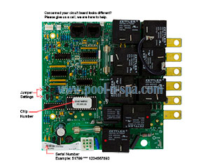 Balboa 51799 Circuit Board BULF40R2(x), Bullfrog Spas 65-1030