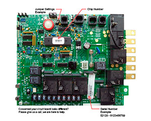 Balboa 52128 Circuit Board REC99R1(x), Marquis Spa 600-6270