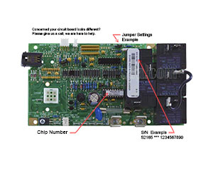 Balboa 52165 Circuit Board PROR2(x), Caldera Spas