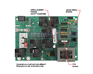 Balboa 52213 (R574R1(x), R576R1(x), R574/6R1(x)) Circuit Board