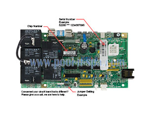 Balboa 52280 Circuit Board ICON15R1(x), Icon Spas