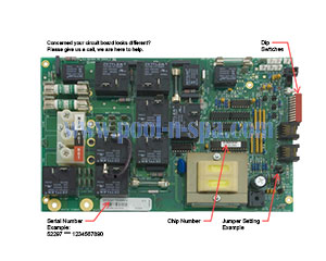 Balboa 52297 Circuit Board ICON31R1(x), Icon Spas