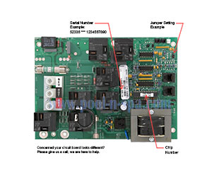 Balboa 52336 (115/7R1(x), 115R1(x), 117R1(x)) Circuit Board