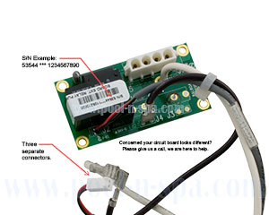 Balboa 53544 Extension Relay Circuit Board