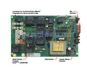 Balboa 54447 Circuit Board ICON31R2(x), Icon Spas