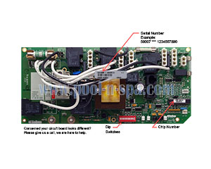 Balboa 59007 Circuit Board LZM1UR1(x), Marquis Spa