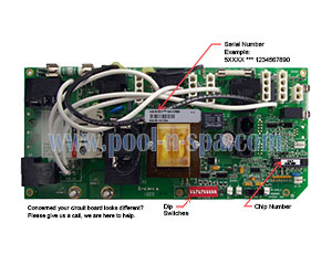 Balboa 55737 Circuit Board CS6000R1(x) Alt Repl, Cal Spa ELE09907283