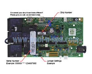 Balboa 51566 Circuit Board DYN50R1(x) Alt Replacement, Dimension One