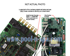 Balboa 53255 Circuit Board GL8000R1(x) Alt Replacement