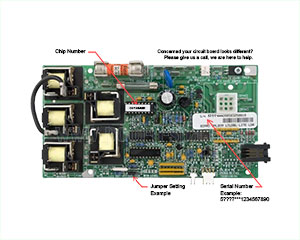 Balboa 52083 Circuit Board PROR1(x), Caldera Spas