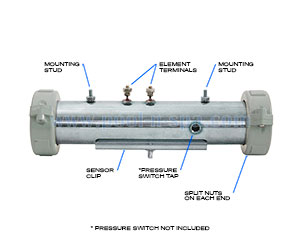 Therm Products C1100-0210-1 Heater, 1.0KW